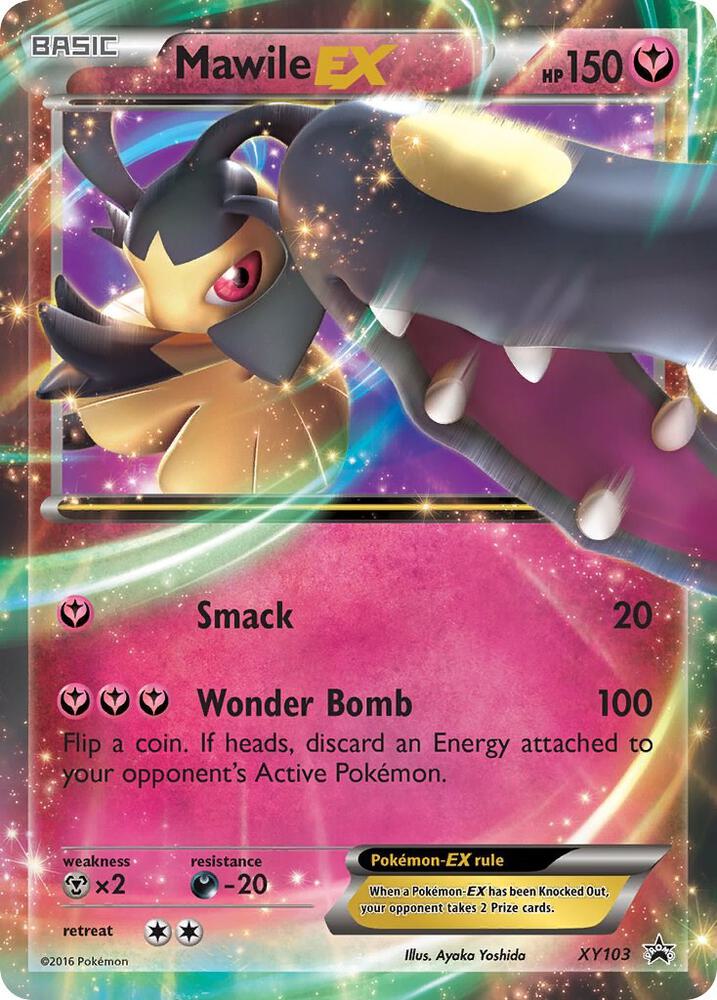 Mawile EX XY103 card from XY Promos