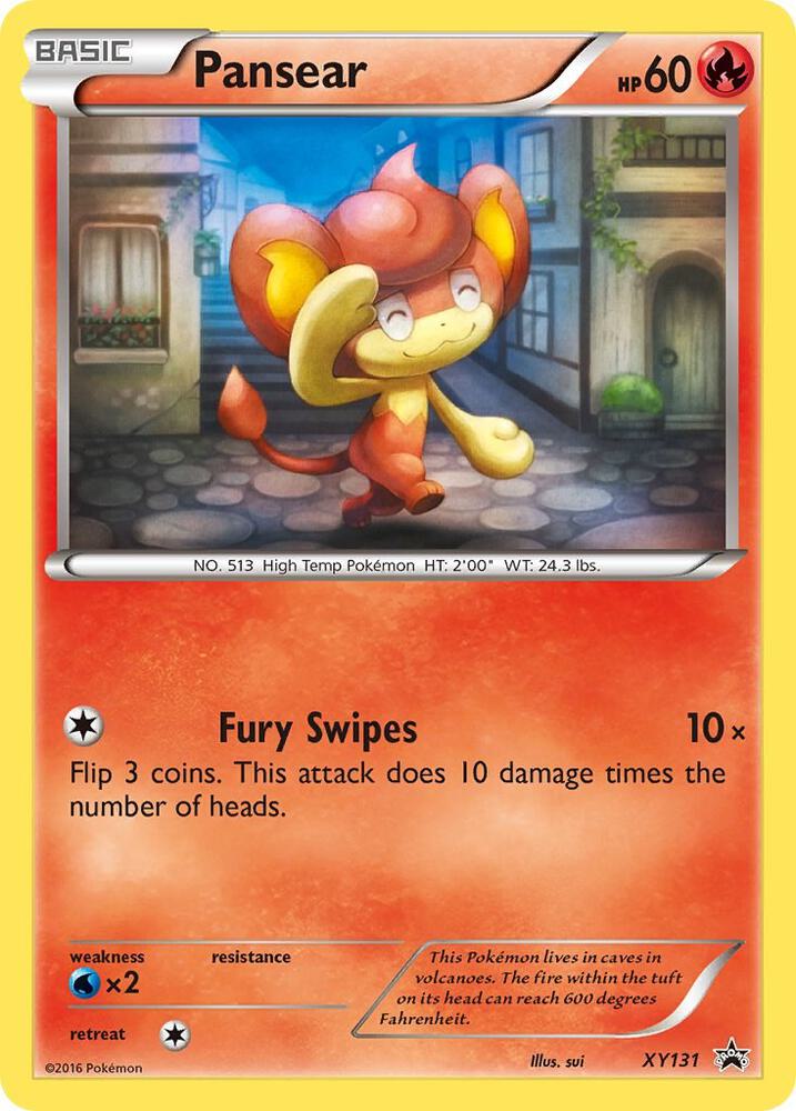 Pansear XY131 card from XY Promos