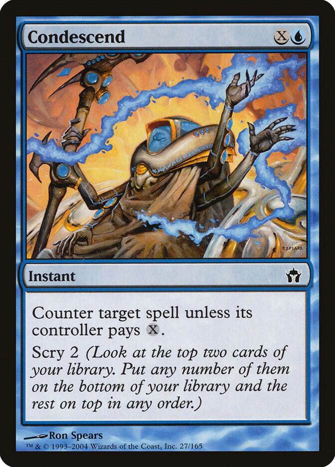 Condescend 27 card from Fifth Dawn
