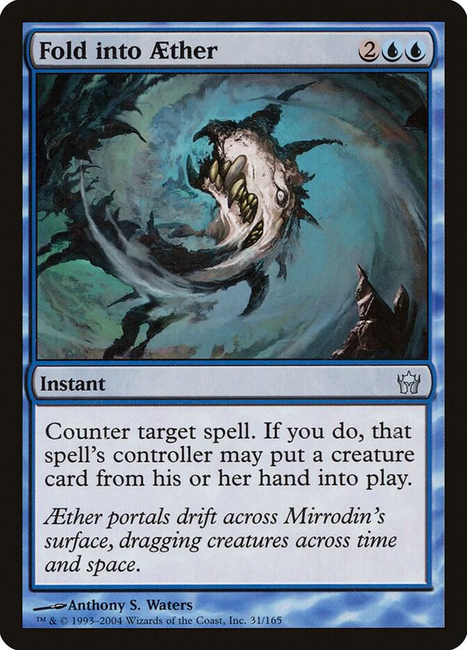 Fold into Aether 31 card from Fifth Dawn