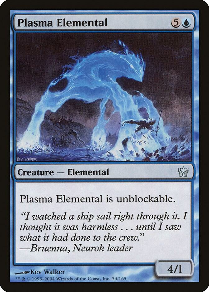 Plasma Elemental 34 card from Fifth Dawn
