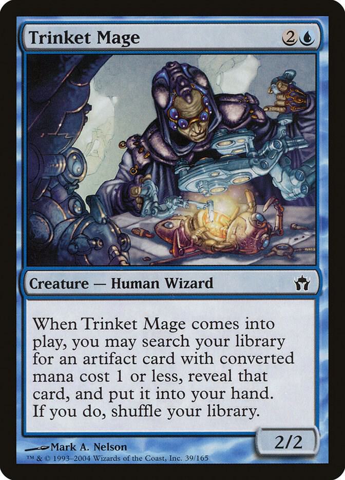 Trinket Mage 39 card from Fifth Dawn