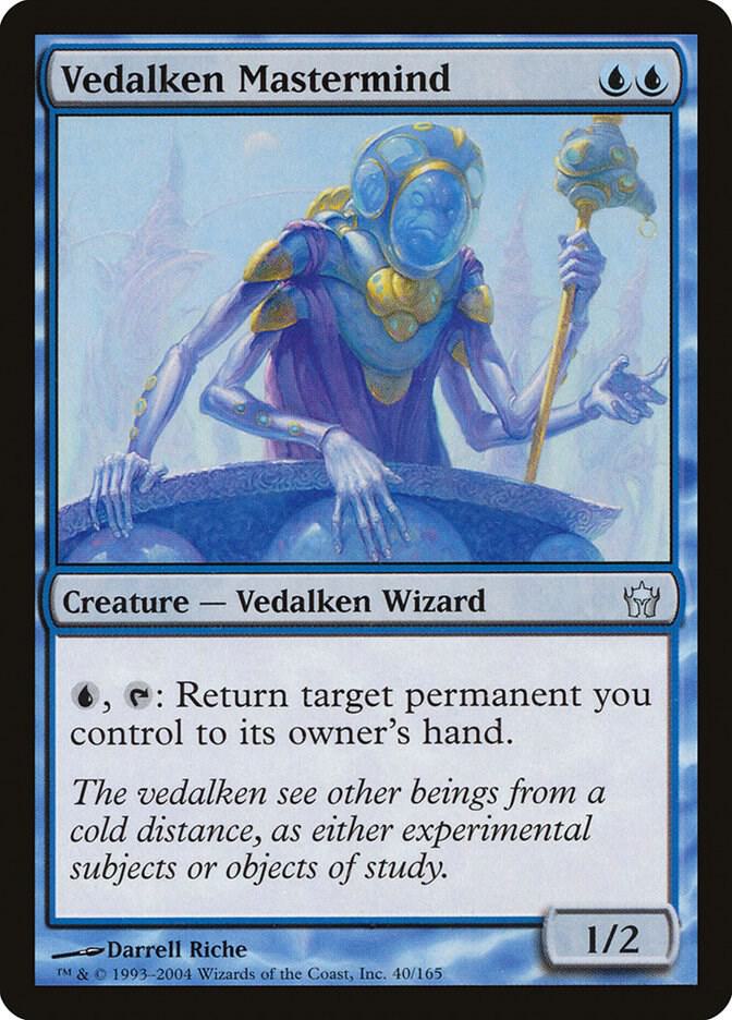 Vedalken Mastermind 40 card from Fifth Dawn