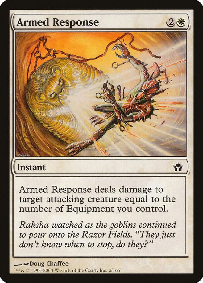 Armed Response 2 card from Fifth Dawn