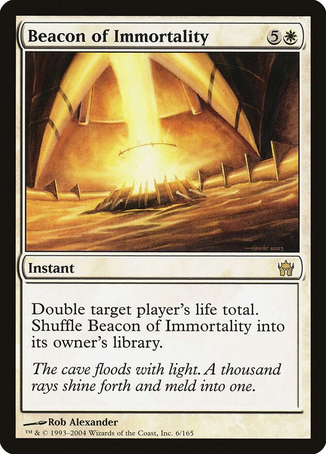 Beacon of Immortality 6 card from Fifth Dawn