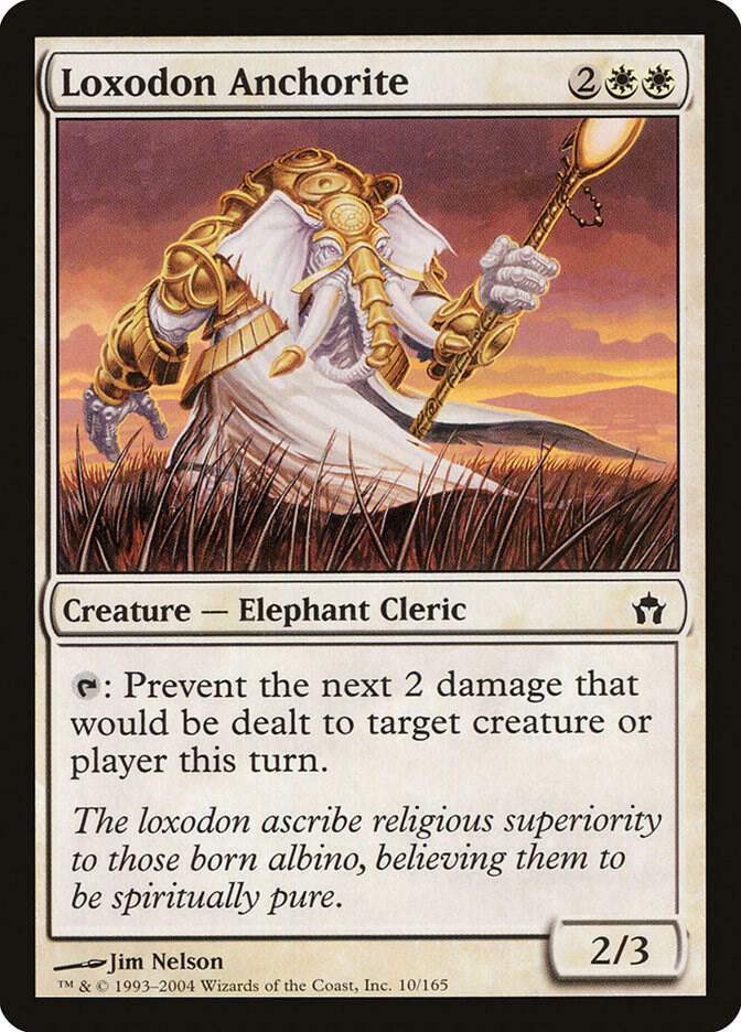 Loxodon Anchorite 10 card from Fifth Dawn