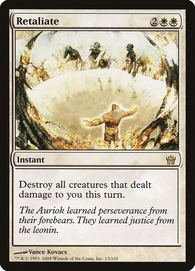 Retaliate 13 card from Fifth Dawn