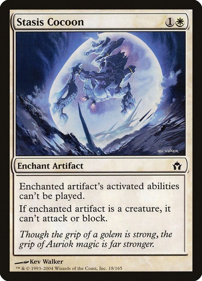 Stasis Cocoon 18 card from Fifth Dawn