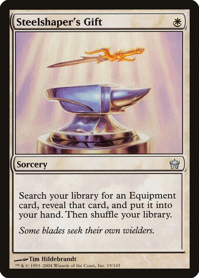 Steelshaper's Gift 19 card from Fifth Dawn
