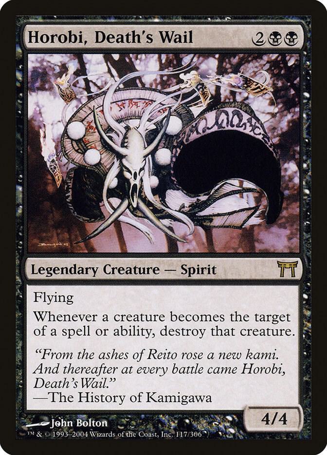 Horobi, Death's Wail 117 card from Champions of Kamigawa