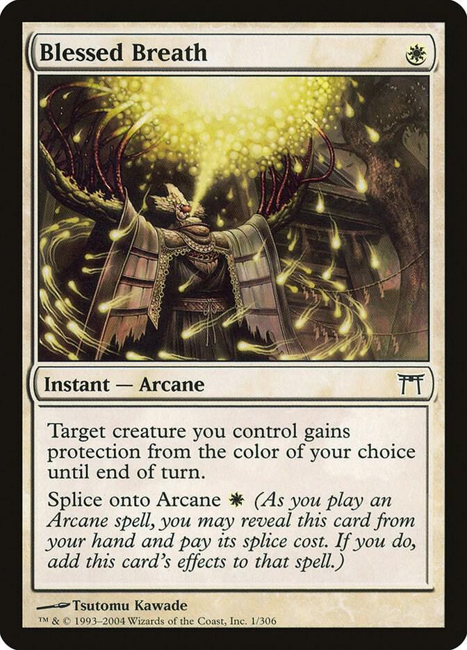Blessed Breath 1 card from Champions of Kamigawa