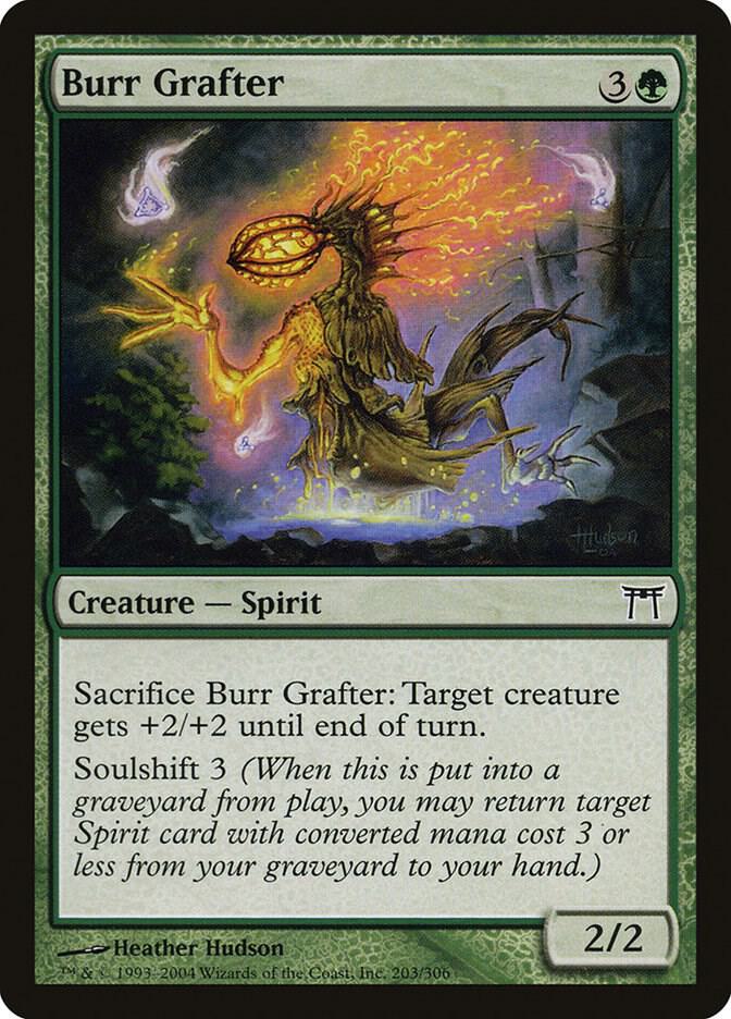 Burr Grafter 203 card from Champions of Kamigawa