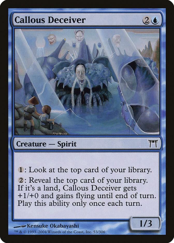 Callous Deceiver 53 card from Champions of Kamigawa