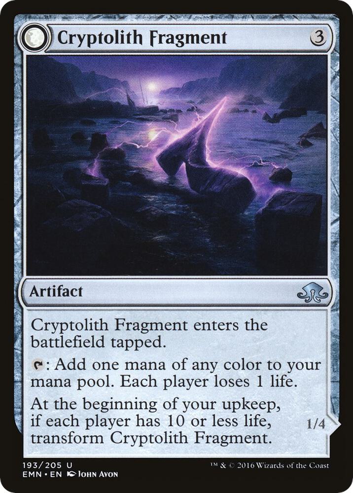 Cryptolith Fragment 193 card from Eldritch Moon