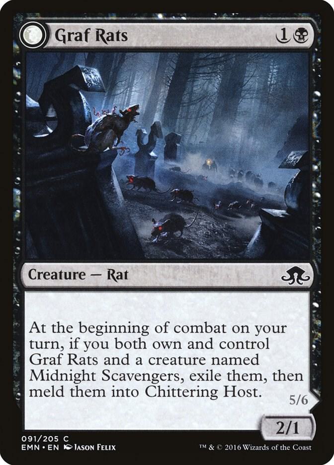 Graf Rats 91 card from Eldritch Moon