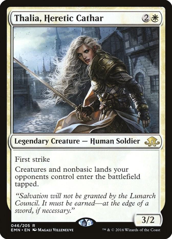 Thalia, Heretic Cathar 46 card from Eldritch Moon