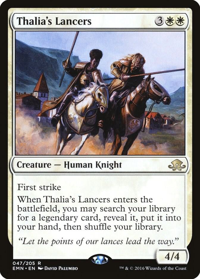 Thalia's Lancers 47 card from Eldritch Moon