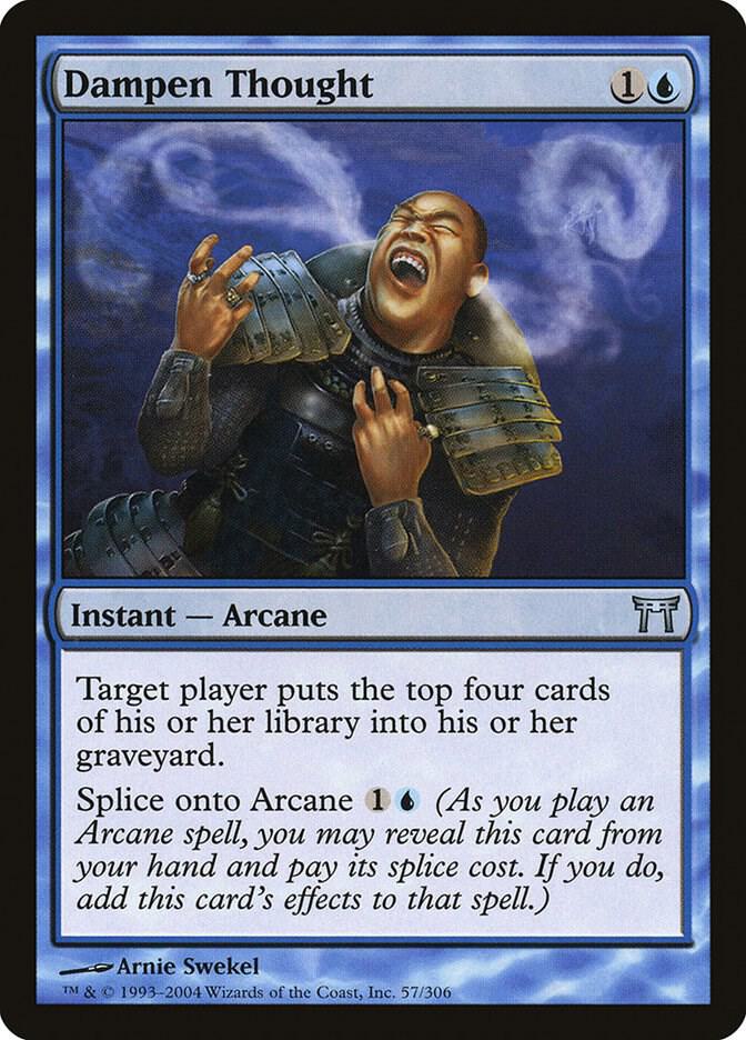 Dampen Thought 57 card from Champions of Kamigawa