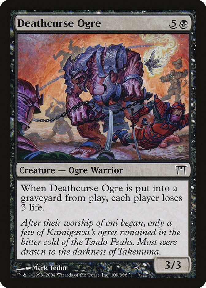 Deathcurse Ogre 109 card from Champions of Kamigawa