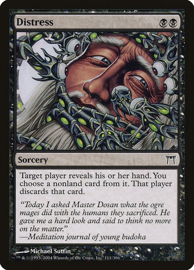 Distress 111 card from Champions of Kamigawa