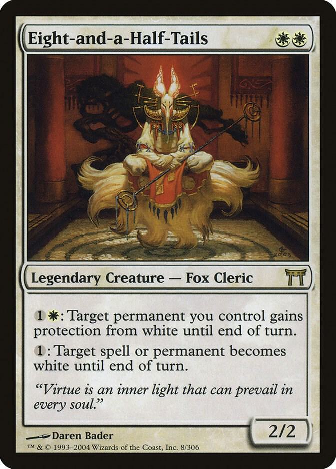 Eight-and-a-Half-Tails 8 card from Champions of Kamigawa