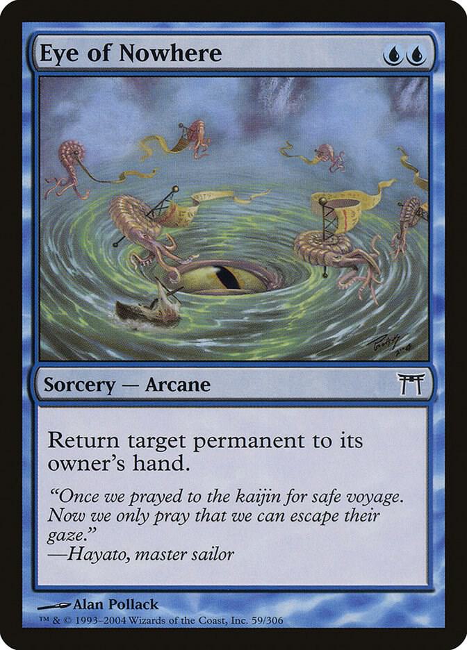Eye of Nowhere 59 card from Champions of Kamigawa