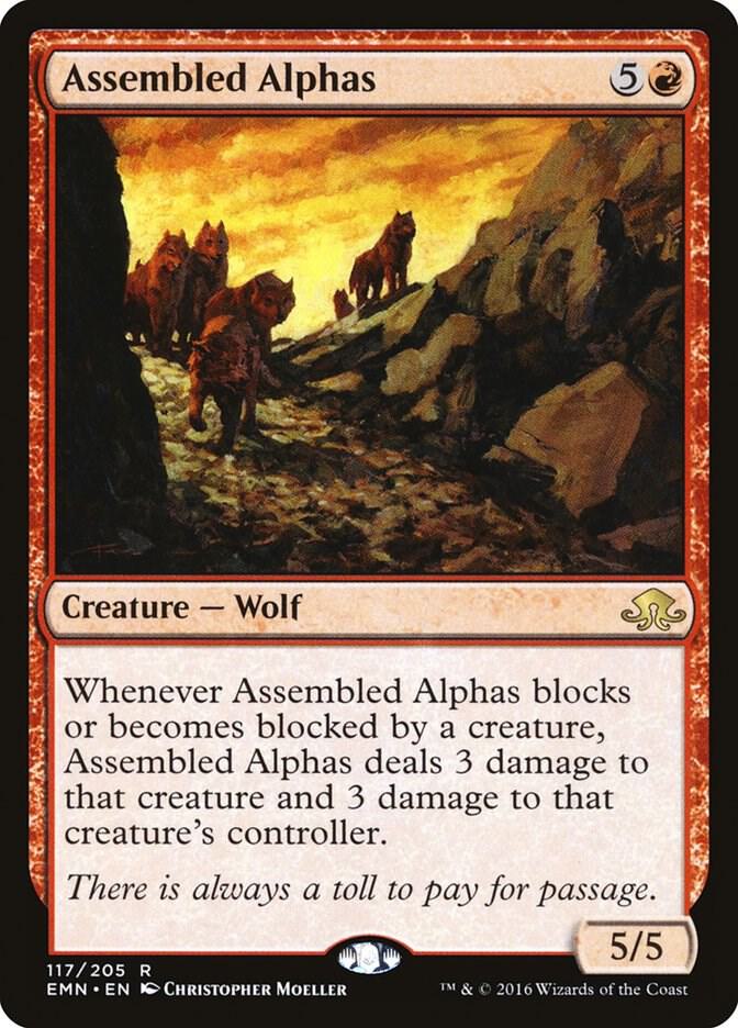 Assembled Alphas 117 card from Eldritch Moon