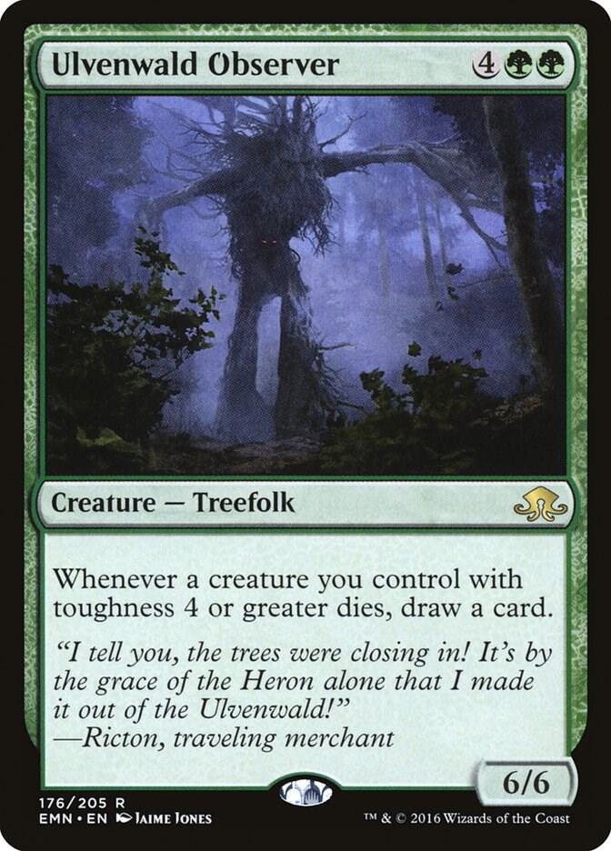 Ulvenwald Observer 176 card from Eldritch Moon