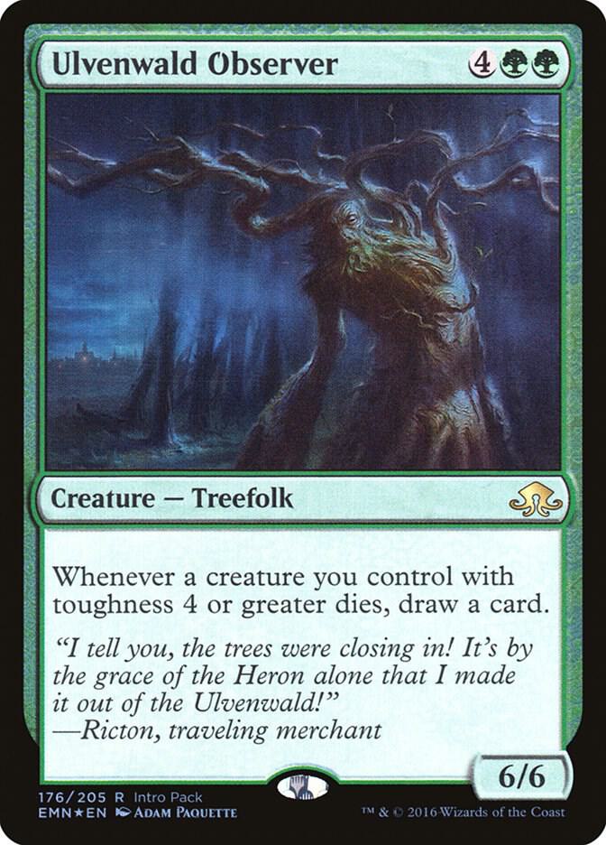 Ulvenwald Observer 176 card from Unique and Miscellaneous Promos