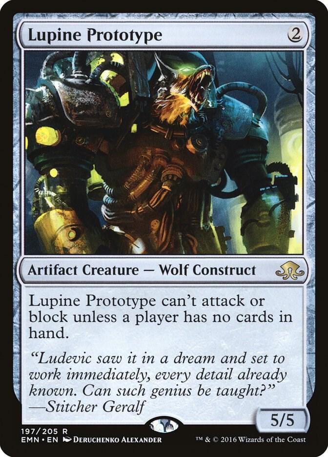 Lupine Prototype 197 card from Eldritch Moon