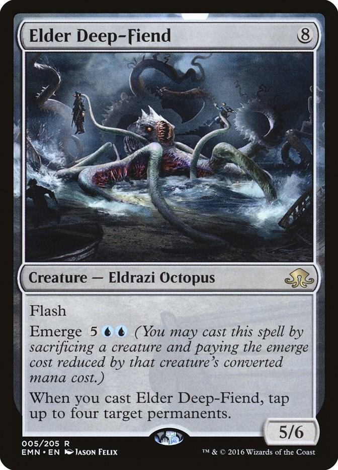 Elder Deep-Fiend 5 card from Eldritch Moon