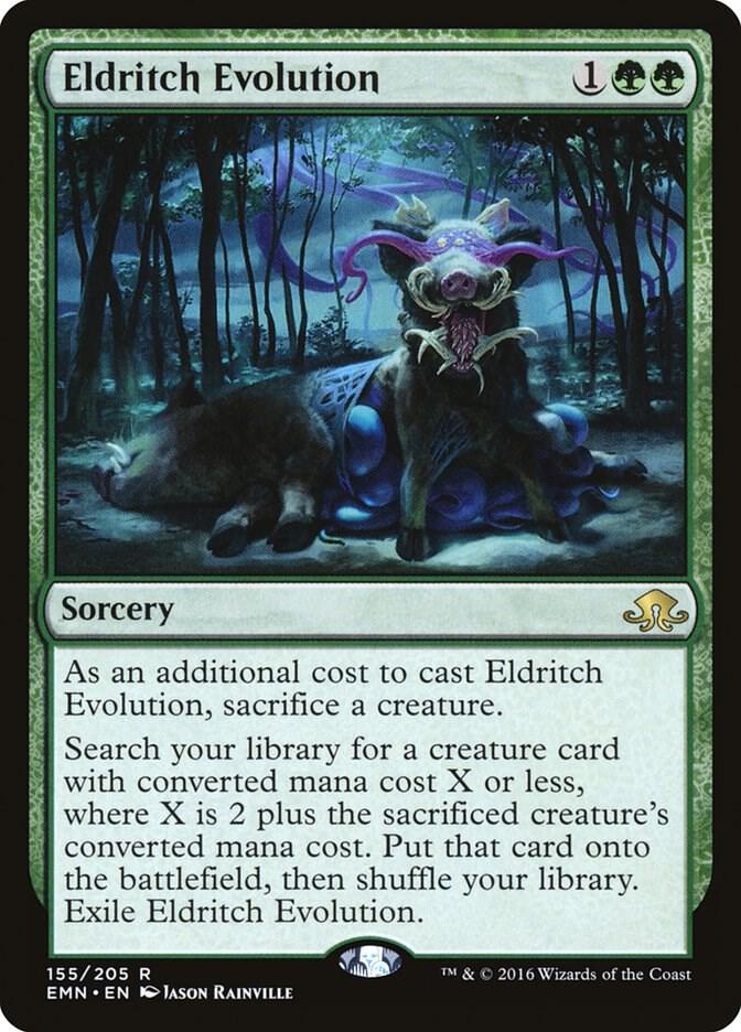 Eldritch Evolution 155 card from Eldritch Moon