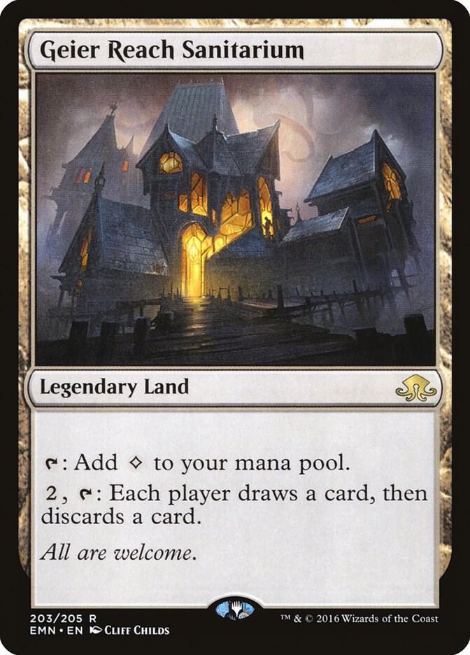 Geier Reach Sanitarium 203 card from Eldritch Moon