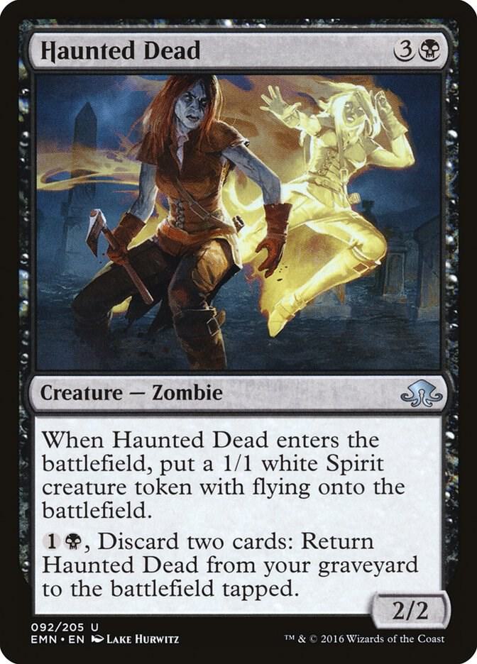 Haunted Dead 92 card from Eldritch Moon