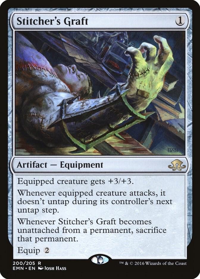 Stitcher's Graft 200 card from Eldritch Moon