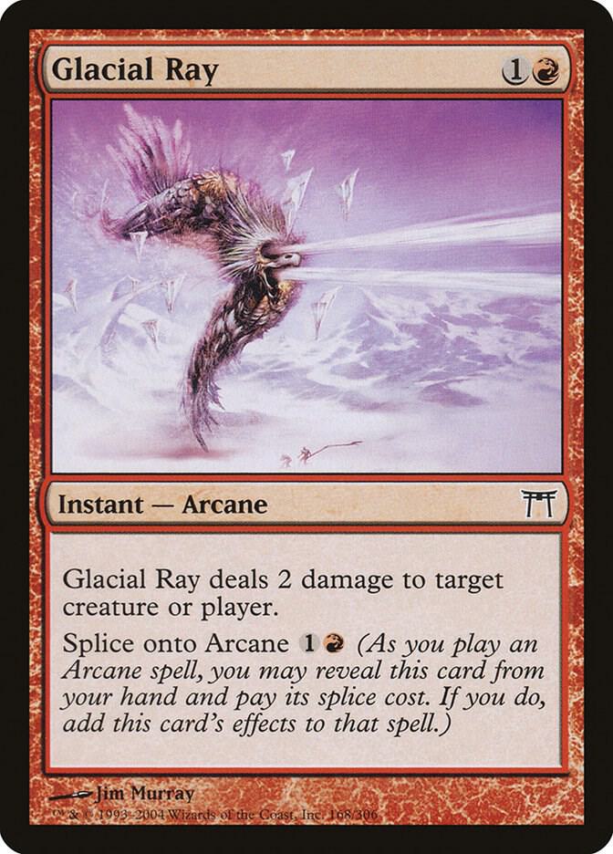 Glacial Ray 168 card from Champions of Kamigawa