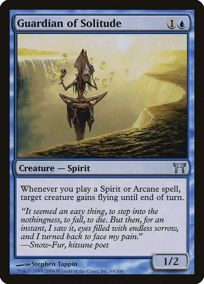 Guardian of Solitude 64 card from Champions of Kamigawa