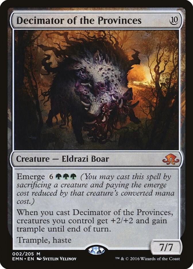 Decimator of the Provinces 2 card from Eldritch Moon