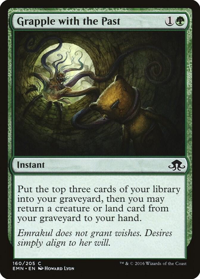 Grapple with the Past 160 card from Eldritch Moon