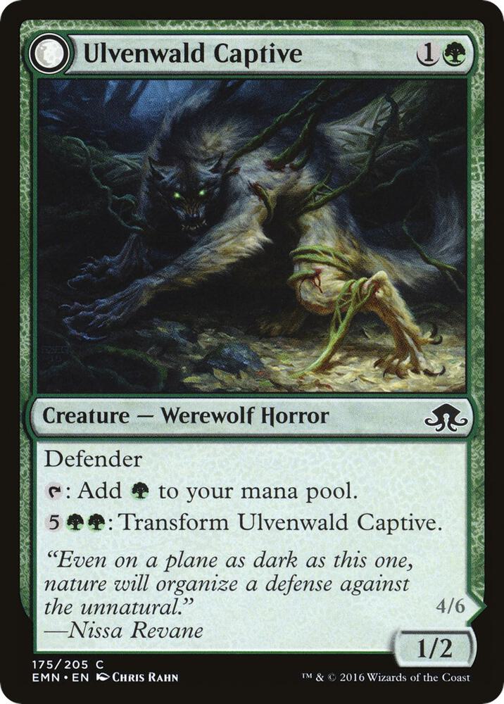 Ulvenwald Captive 175 card from Eldritch Moon