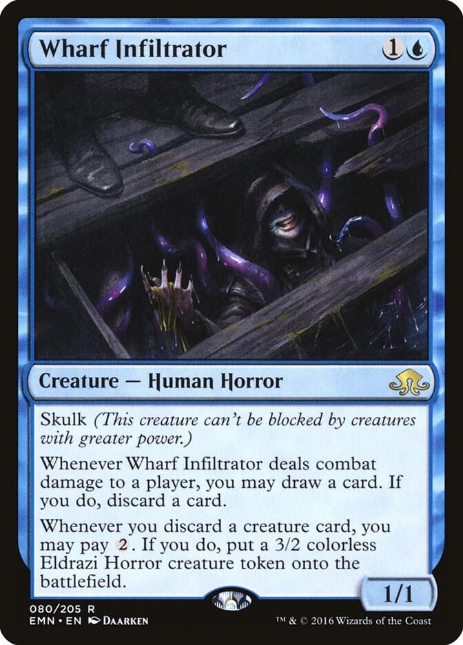 Wharf Infiltrator 80 card from Eldritch Moon