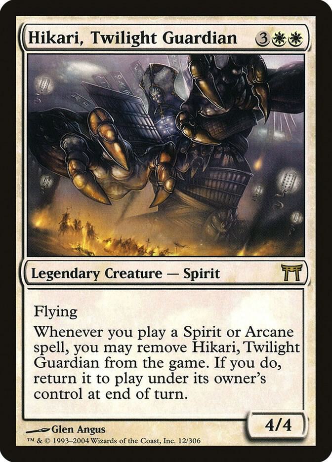 Hikari, Twilight Guardian 12 card from Champions of Kamigawa