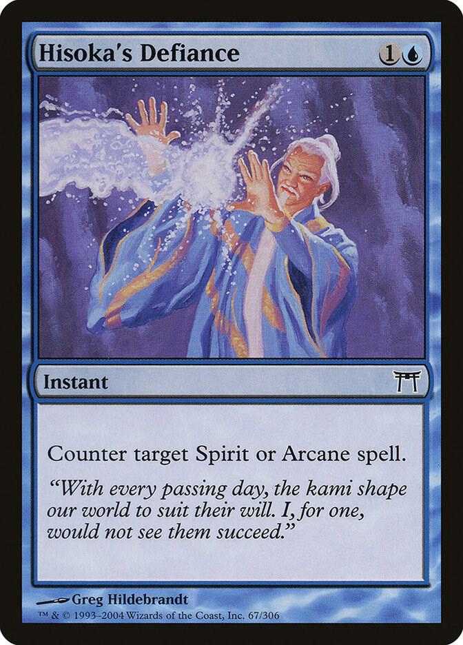 Hisoka's Defiance 67 card from Champions of Kamigawa