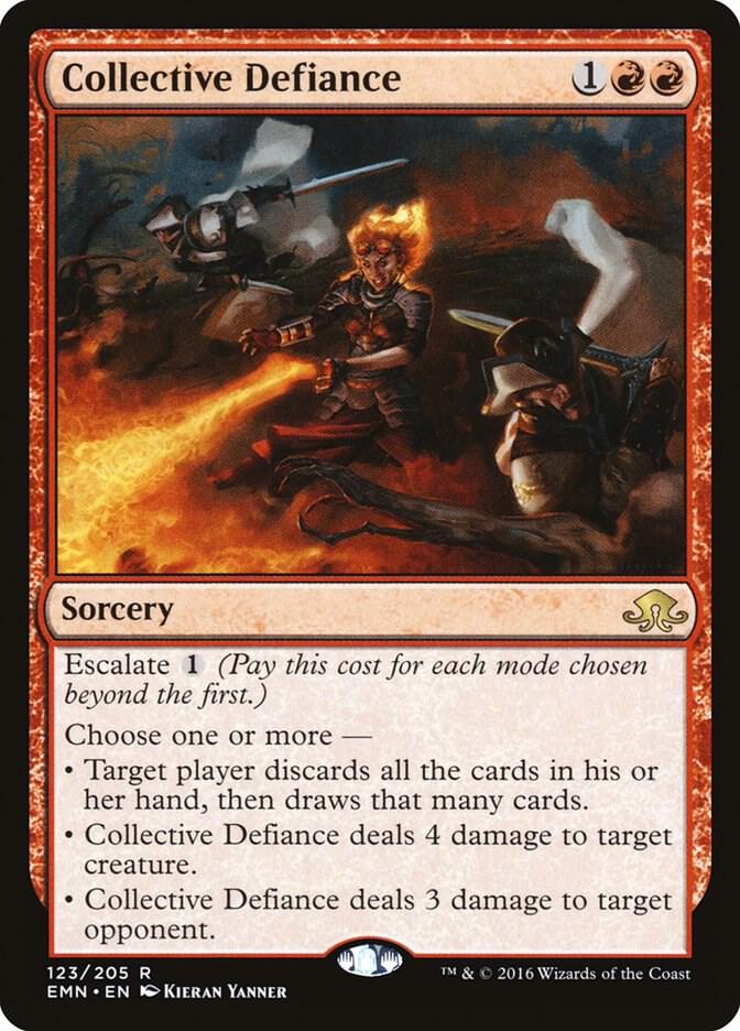 Collective Defiance 123 card from Eldritch Moon