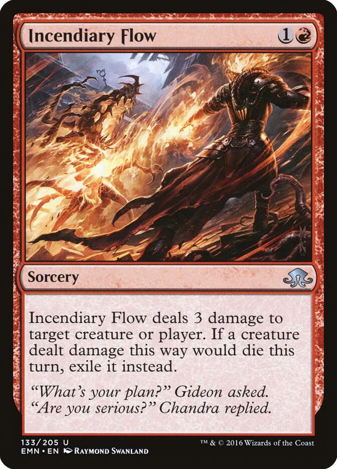Incendiary Flow 133 card from Eldritch Moon