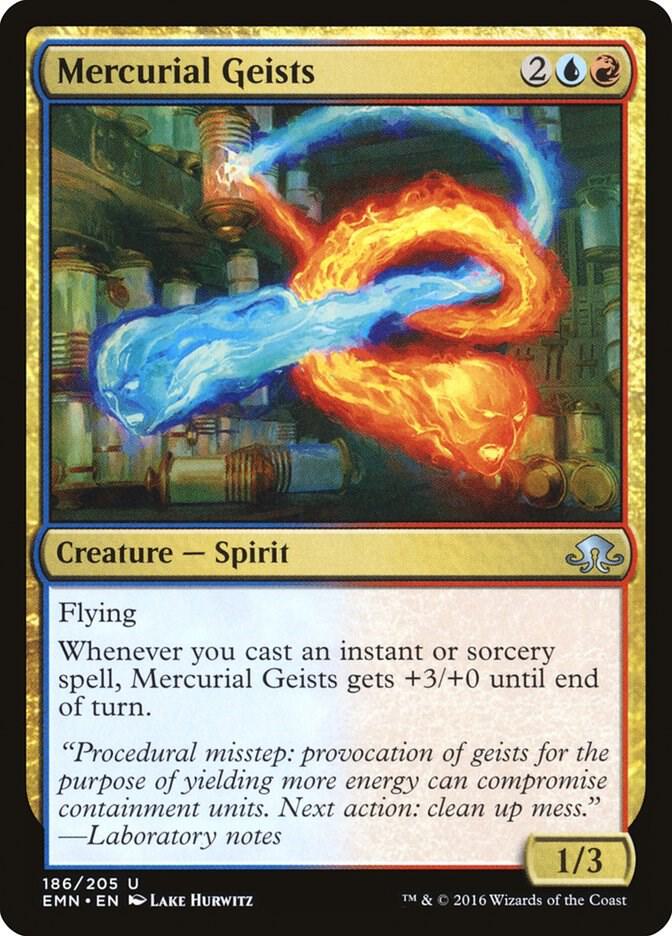 Mercurial Geists 186 card from Eldritch Moon