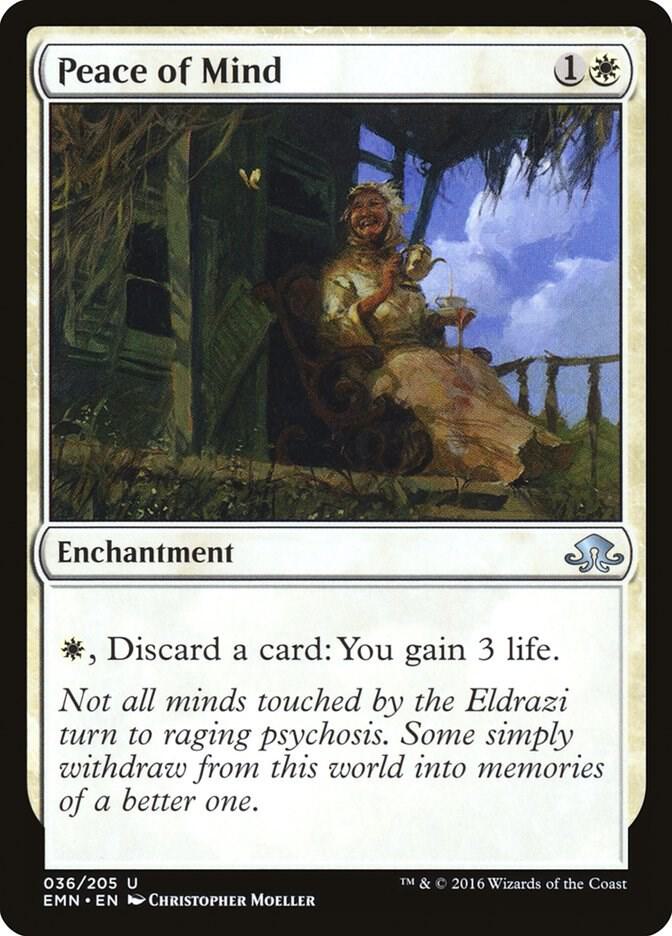 Peace of Mind 36 card from Eldritch Moon