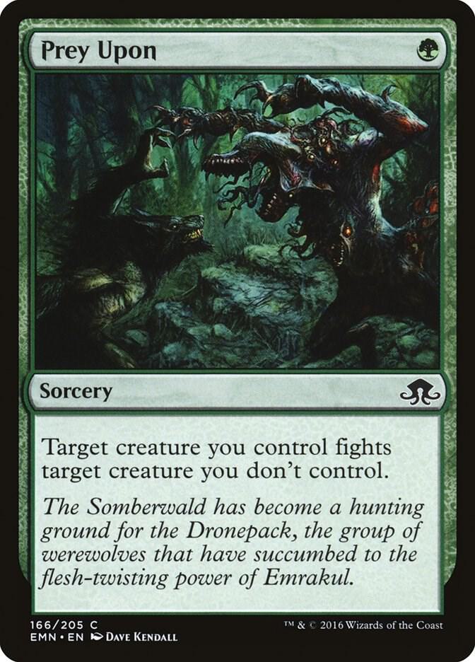Prey Upon 166 card from Eldritch Moon