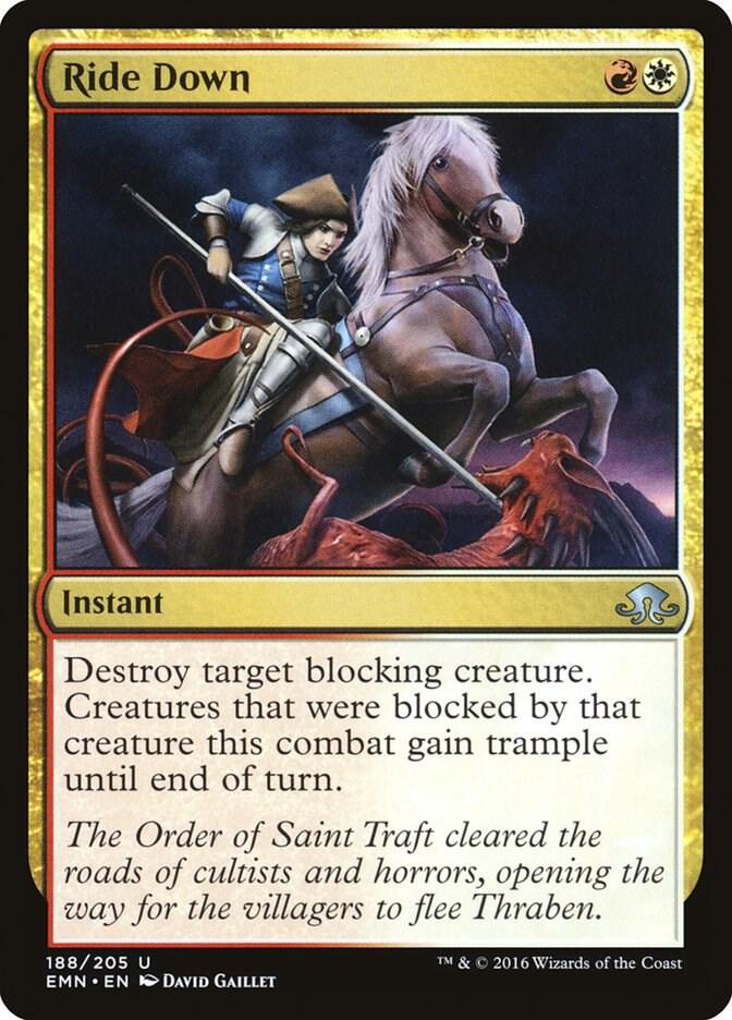 Ride Down 188 card from Eldritch Moon