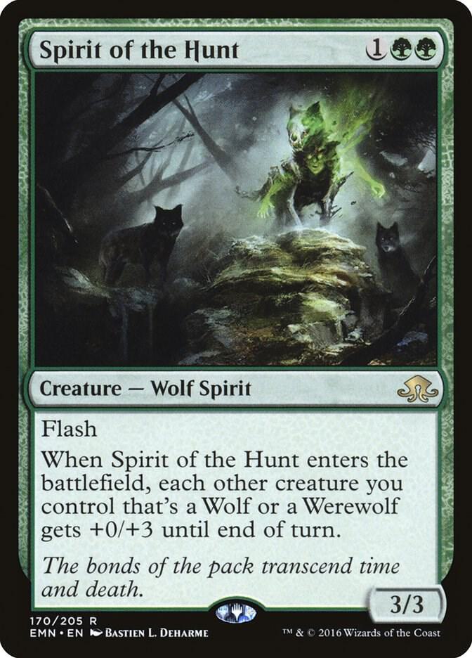 Spirit of the Hunt 170 card from Eldritch Moon
